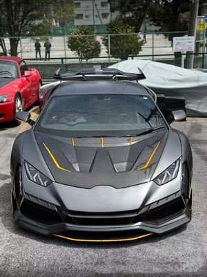 Huracan LP580 610 Kohlenstofffaser-Körper-Kit EVO Ersetzen Front-Schützfläche Radbogen