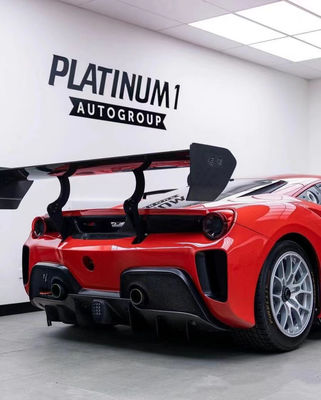 Ferrari 488 Body Kit 488 EVO Stil Vorderbumper Kinn Lippenvernichter
