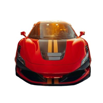 240 X 80 X 50 mm Ferrari-Karosserie-Kit KEYV-Stil Vorderspalter Diffusor Kohlenstofffaser