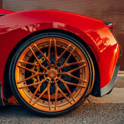 240 X 80 X 50 mm Ferrari-Karosserie-Kit KEYV-Stil Vorderspalter Diffusor Kohlenstofffaser