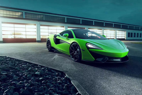 Für McLaren 540c 570s 570gt Kohlenstofffaserkörper-Kit 540c 570s 570gt Upgraded NOVI Style Front Lip Diffuser Spoiler