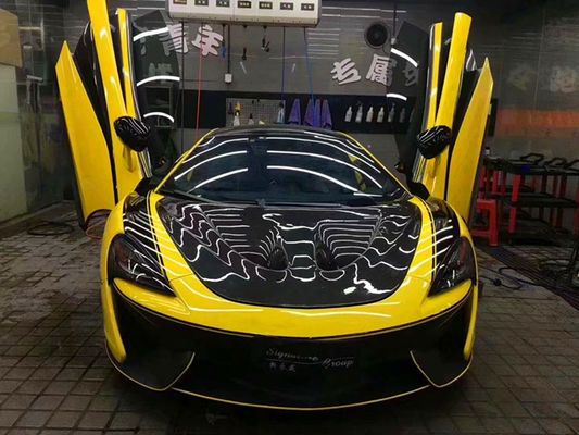 Hochwertige Kohlenstofffaser für McLaren 570S 540C 650S 600LT Upgraded P1 Style Trockene Kohlenstofffaser Hood Hood