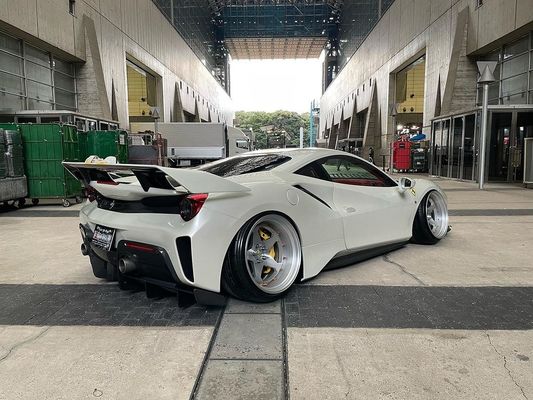 Kohlenstofffaser-Widebody Ferrari 488pista Spoiler Kohlenstofffaser-Spoiler-Flügel