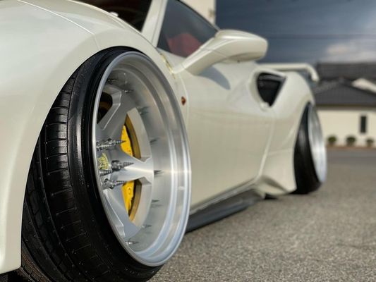 Kohlenstofffaser-Widebody Ferrari 488pista Spoiler Kohlenstofffaser-Spoiler-Flügel