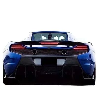 Verkaufen Sie wie heiße Kuchen für McLaren MP4-12C 625C 650S Kohlenstofffaserkörper-Kit Upgraded 675LT Style Side Skirt Rücken Diffuser