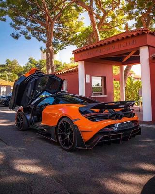 Trockene Kohlenstofffaser für McLaren 720s Kohlenstofffaser-Karosserie-Kit 720s Upgraded MSY-Stil Front- und Heckstoßfänger Spoiler Hood