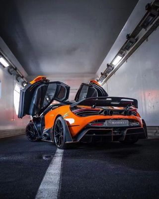 Trockene Kohlenstofffaser für McLaren 720s Kohlenstofffaser-Karosserie-Kit 720s Upgraded MSY-Stil Front- und Heckstoßfänger Spoiler Hood