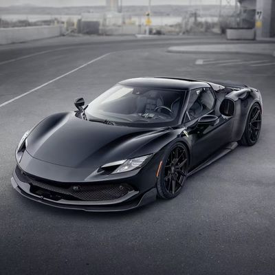 OEM Ferrari 296 Gtb Body Kit Kohlenstofffaserkörper FY Style Seitenschürzkörper