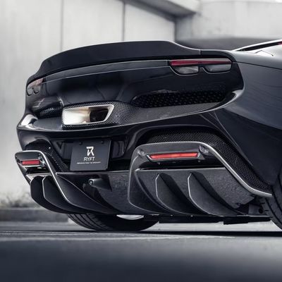 OEM Ferrari 296 Gtb Body Kit Kohlenstofffaserkörper FY Style Seitenschürzkörper