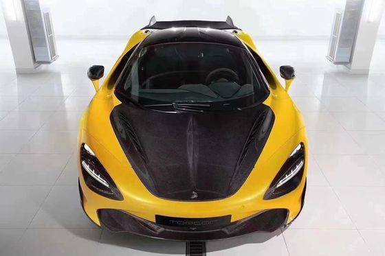Für die McLaren 720S Carbon Fiber Hood 720S Upgraded Top-Style Carbon Fiber Hood Motor Cover