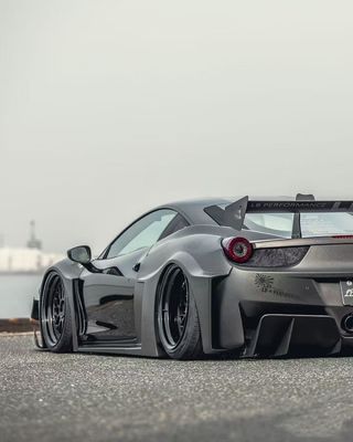 458 Ferrari Body Kit LB Style Vorder- und Hinterstoßfänger 2011 - 2014
