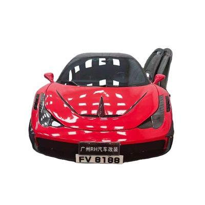 Ferrari 458 Body Kit SP Style Carbonfaser Vorder- und Rückschutzfänger Spoiler Hood 2010-2014