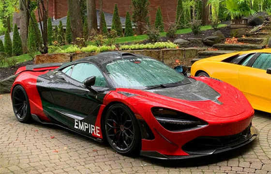 Für McLaren 720s Carbon Fiber Body Kit 720s Upgraded VORS Style Carbon Fiber Fender Guard Body Kit