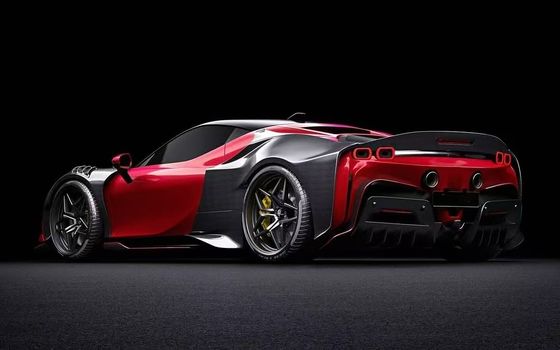 SF90 Ferrari Carbon Body Kit 2021 Widebody Kits ZE Style Radbogen