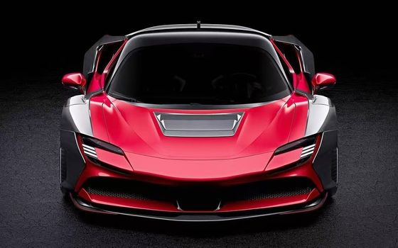 SF90 Ferrari Carbon Body Kit 2021 Widebody Kits ZE Style Radbogen