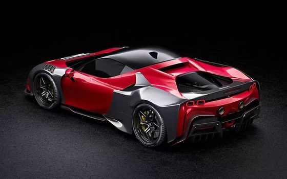 SF90 Ferrari Carbon Body Kit 2021 Widebody Kits ZE Style Radbogen
