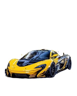 Für McLaren P1 Body Kit P1 Upgraded GTR Style Vorder- und Rückstoßfänger-Spoilern Kohlenstofffaserkörper-Kit
