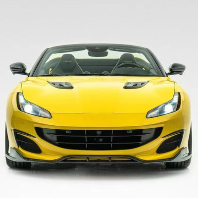 Portofino Retrofit Carbon Body Kit MSY Stil Vorderlip Carbon Fiber Diffuser Spoiler Seite