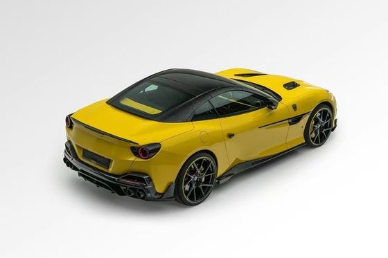 Portofino Retrofit Carbon Body Kit MSY Stil Vorderlip Carbon Fiber Diffuser Spoiler Seite