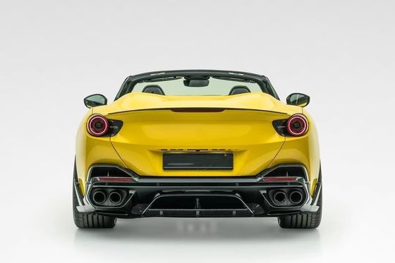 Portofino Retrofit Carbon Body Kit MSY Stil Vorderlip Carbon Fiber Diffuser Spoiler Seite