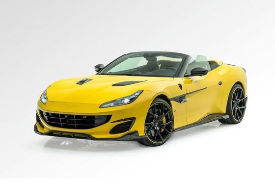 Portofino Retrofit Carbon Body Kit MSY Stil Vorderlip Carbon Fiber Diffuser Spoiler Seite