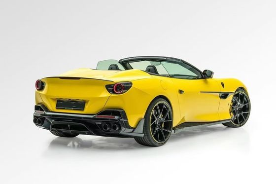 Portofino Retrofit Carbon Body Kit MSY Stil Vorderlip Carbon Fiber Diffuser Spoiler Seite