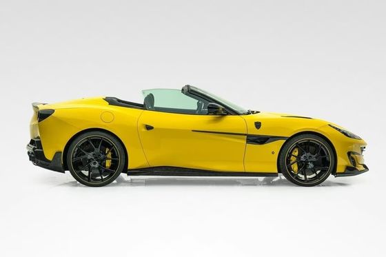 Portofino Retrofit Carbon Body Kit MSY Stil Vorderlip Carbon Fiber Diffuser Spoiler Seite