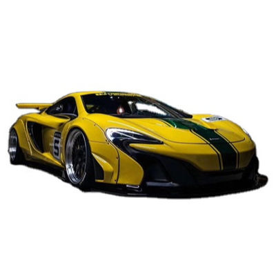 Für McLaren 650S 625c Breitkörper-Kit 650S 625c Upgrades der LB-Stil Front- und Heckstoßfänger Spoiler Breitkörper-Kit