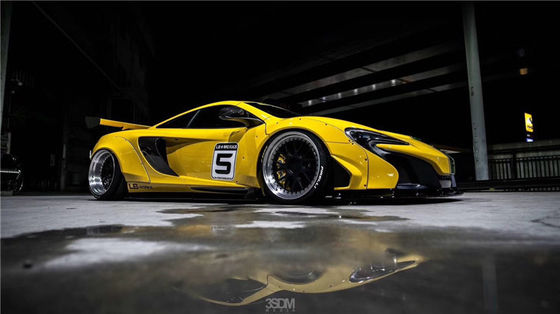 Für McLaren 650S 625c Breitkörper-Kit 650S 625c Upgrades der LB-Stil Front- und Heckstoßfänger Spoiler Breitkörper-Kit