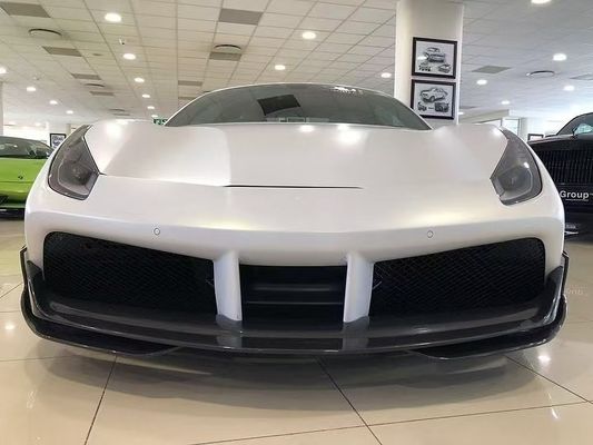 488 Ferrari Carbon Body Kit 1016 Stil Carbon Fiber Vorderlip Luftzufuhr Spoiler