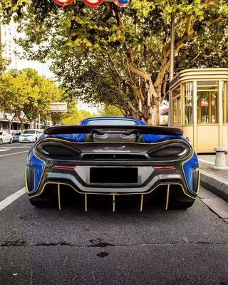 Autoteile für McLaren 540c 570s 570gt Kohlenstofffaserkörper-Kit 540c 570s 570gt Upgraded 600LT Style Body Kit 600LT Spoiler