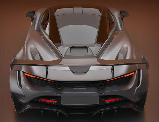 Trockene Kohlenstofffaser für McLaren 720s Kohlenstofffaser Spoiler 720s Upgraded PD-Stil Kohlenstofffaser Spoiler Wing