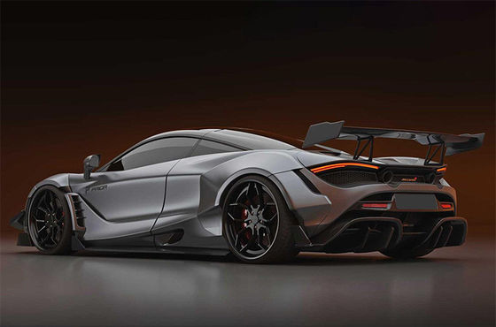 Trockene Kohlenstofffaser für McLaren 720s Kohlenstofffaser Spoiler 720s Upgraded PD-Stil Kohlenstofffaser Spoiler Wing