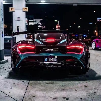 720S Mclaren Body Kit 1016 Stil Trockenkohlenstofffaser Schwanz Körper Kit