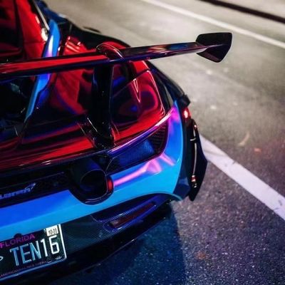 720S Mclaren Body Kit 1016 Stil Trockenkohlenstofffaser Schwanz Körper Kit