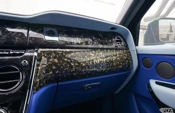2018 Cullinan Rolls-Royce Body Kit Trockene Kohlenstofffaser Innenausstattung Zentrum Panel