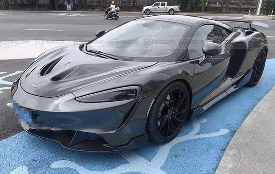 Plastik schwarz McLaren GT Body Kit Stoßfänger Spoiler Seitenschürze