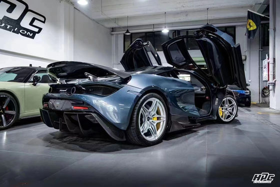 720er Mclaren Body Kit Blacksail Stil Vorderbumper Spoiler Lippenkappe Fender