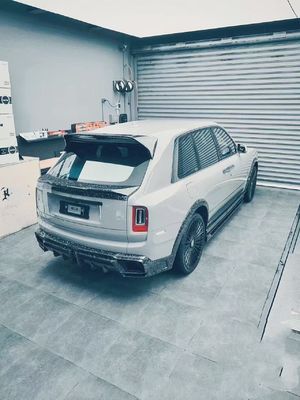 2018 - 2019 Cullinan Body Kit DW Stil Vorderlip Diffuser Spoiler Widebody Kit