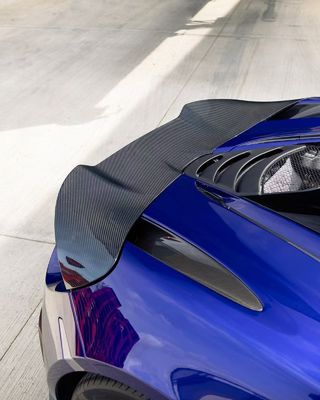 Blau 720s Breitkörper-Kit McLaren Kohlenstofffaser Vorderlip Diffuser Spoiler-Kit