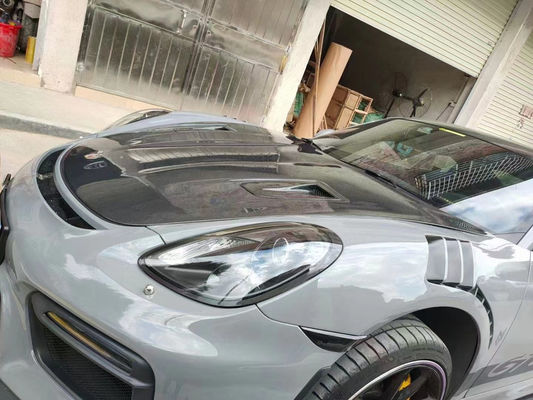 Produkte aus Kohlenstofffasern für Porsche 981 Boxster Kohlenstofffaserkappe 981 Kohlenstofffaser Motorluftschutzdeckel 2013-2015