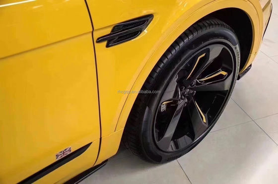 Für den Bentley Bentayga Carbon Fiber Body Kit Bentayga aktualisiert den W12 Style Carbon Fiber Front Lip Diffuser Spoiler