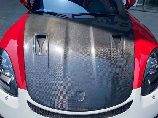 Hochwertige Carbonfaser-Abdeckung für Porsche 718 Boxster