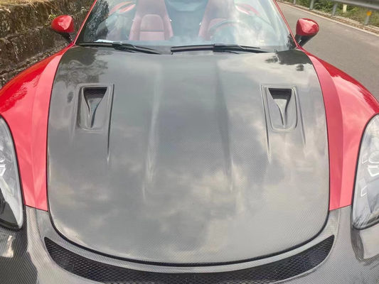 Hochwertige Carbonfaser-Abdeckung für Porsche 718 Boxster