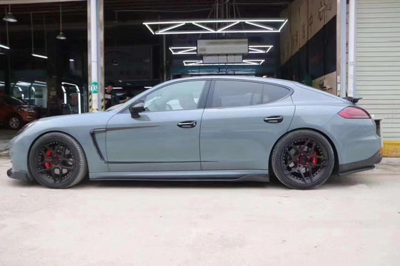 Neues Produkt für Porsche Paramela 970.2 Kohlenstofffaserkörper-Kit Paramela 970.2 Kohlenstofffaser Front Schaufel Rücken Diffusor Spoiler
