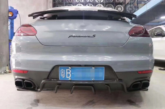Neues Produkt für Porsche Paramela 970.2 Kohlenstofffaserkörper-Kit Paramela 970.2 Kohlenstofffaser Front Schaufel Rücken Diffusor Spoiler