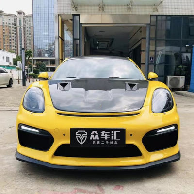 PU-Kunststoffprodukte für Porsche Boxster 981 Body Kit Boxster 981 Upgraded GT4 Vorder- und Rückstoßfänger Spoiler