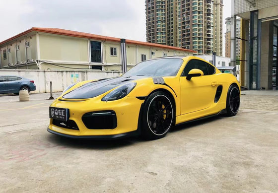 PU-Kunststoffprodukte für Porsche Boxster 981 Body Kit Boxster 981 Upgraded GT4 Vorder- und Rückstoßfänger Spoiler