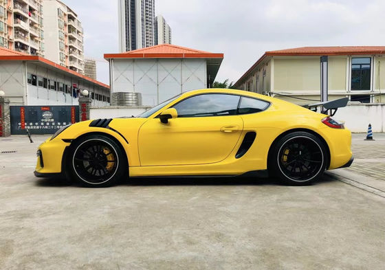 PU-Kunststoffprodukte für Porsche Boxster 981 Body Kit Boxster 981 Upgraded GT4 Vorder- und Rückstoßfänger Spoiler