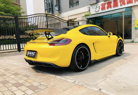 PU-Kunststoffprodukte für Porsche Boxster 981 Body Kit Boxster 981 Upgraded GT4 Vorder- und Rückstoßfänger Spoiler